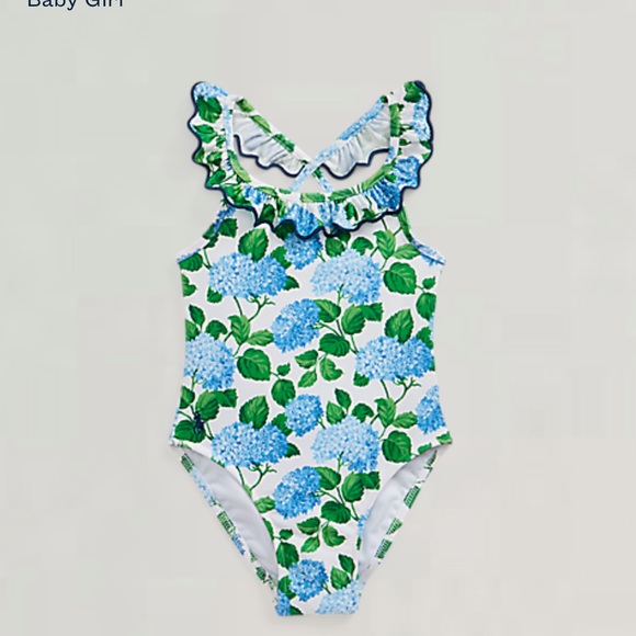 Ralph Lauren Other - 💚💙RL💚💙 NWT Baby Girl Floral 1 Piece. S9-12m. Adorable and brand new!